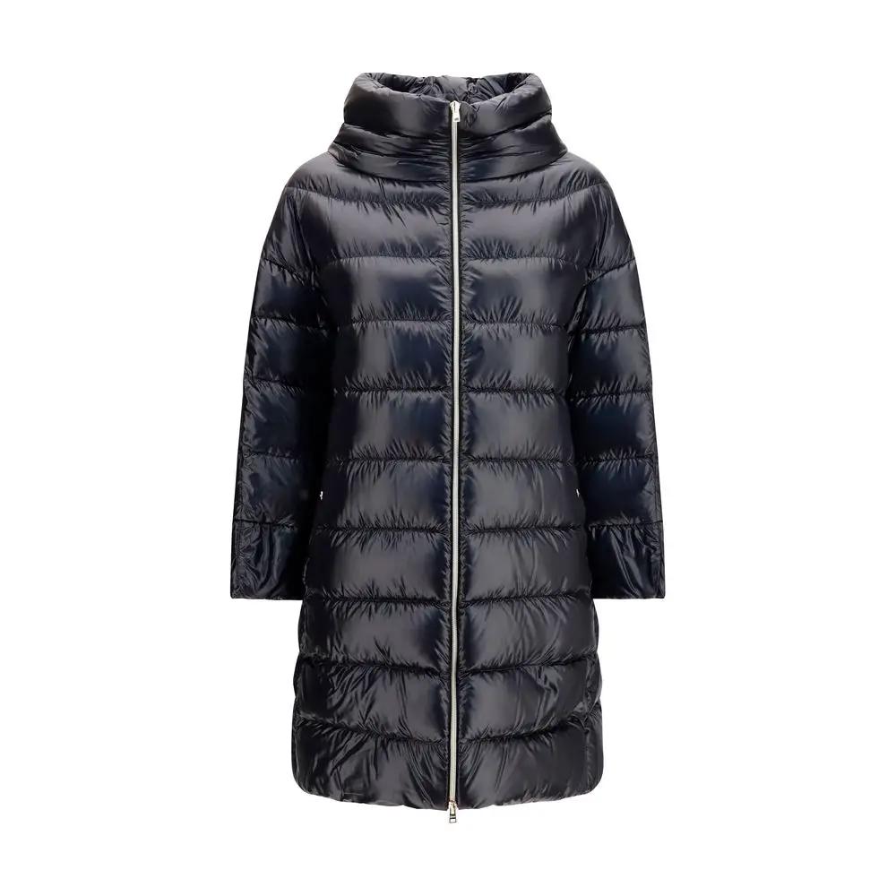 Herno Sample Sale | Herno Black Polyester Coat - | Designer outlet