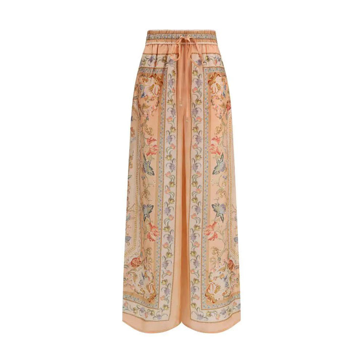 Zimmermann Multicolor Silk Casual Pants