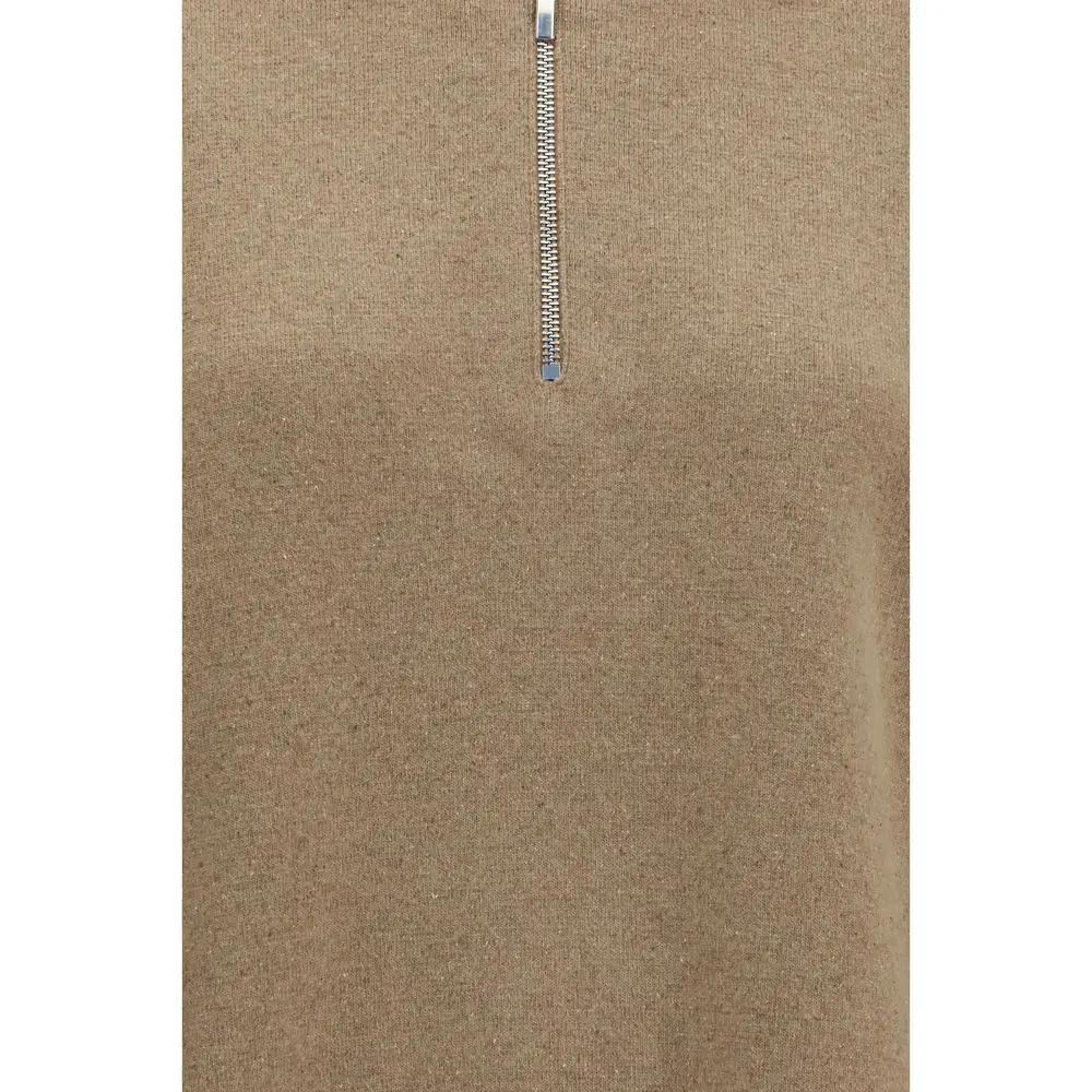 Rohe Beige Wool Oves Aries Polo Shirt