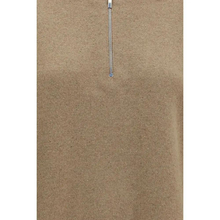 Rohe Beige Wool Oves Aries Polo Shirt