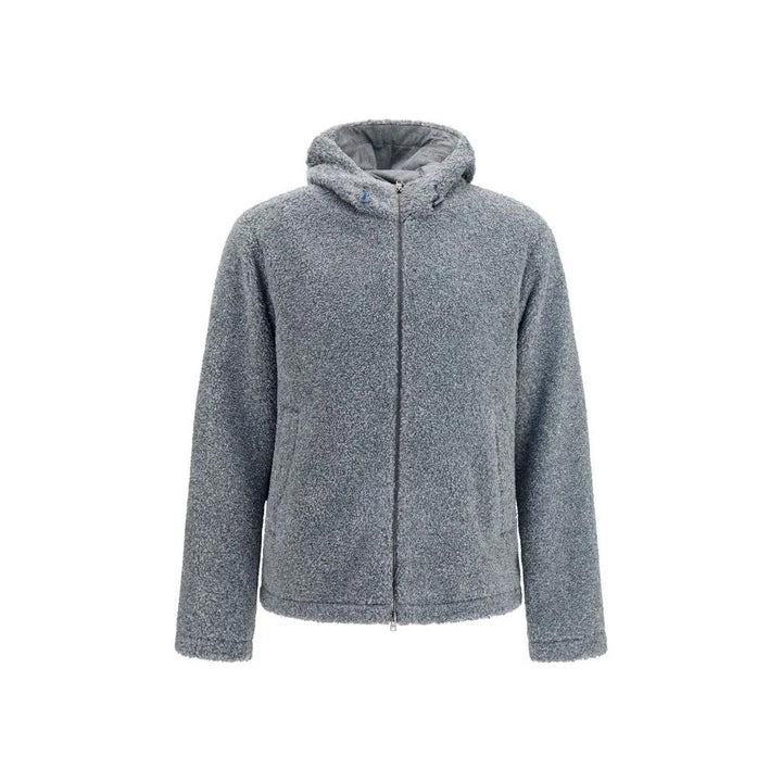 Herno Gray Polyester Full-Length Jacket