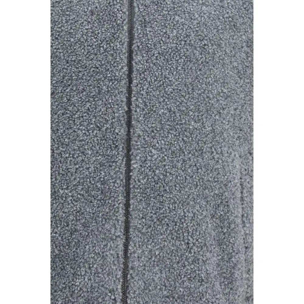 Herno Gray Polyester Full-Length Jacket