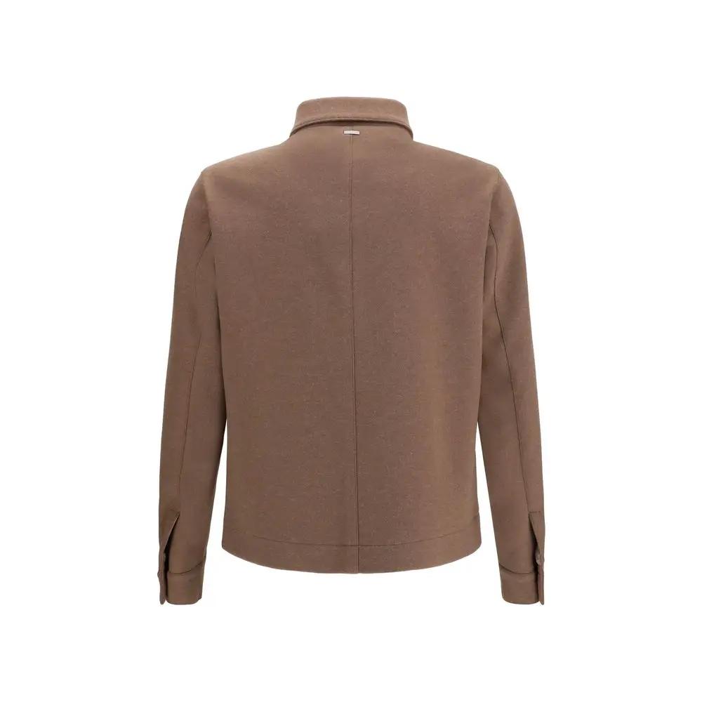 Herno Sample Sale | Herno Brown Polyester Jacket - | Designer outlet
