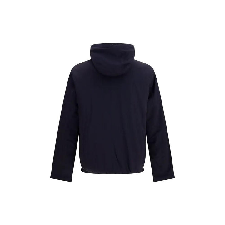 Herno Blue Goose Down Full-Length Jacket