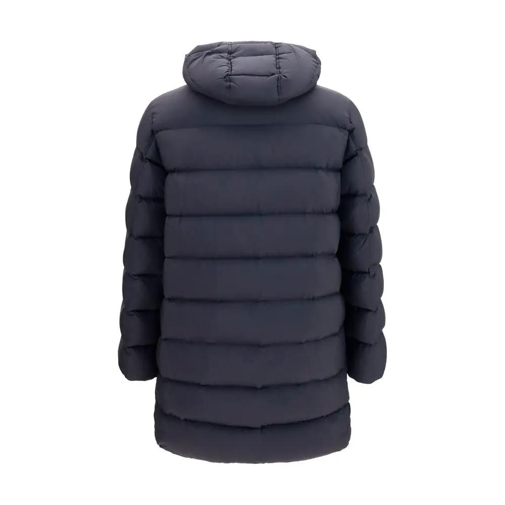 Herno Sample Sale | Herno Black Polyamide Full-Length Jacket - | Designer outlet