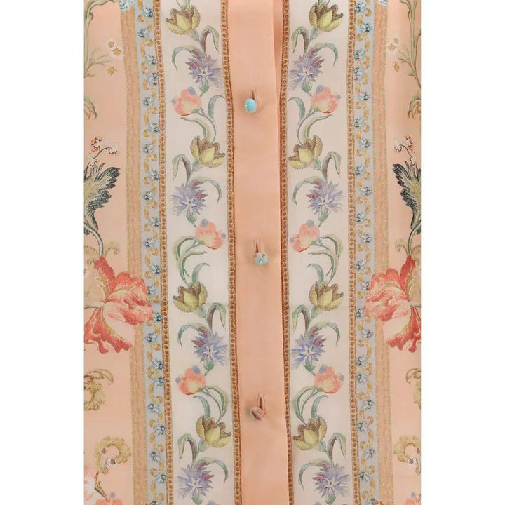 Zimmermann Multicolor Silk Pattern Shirt