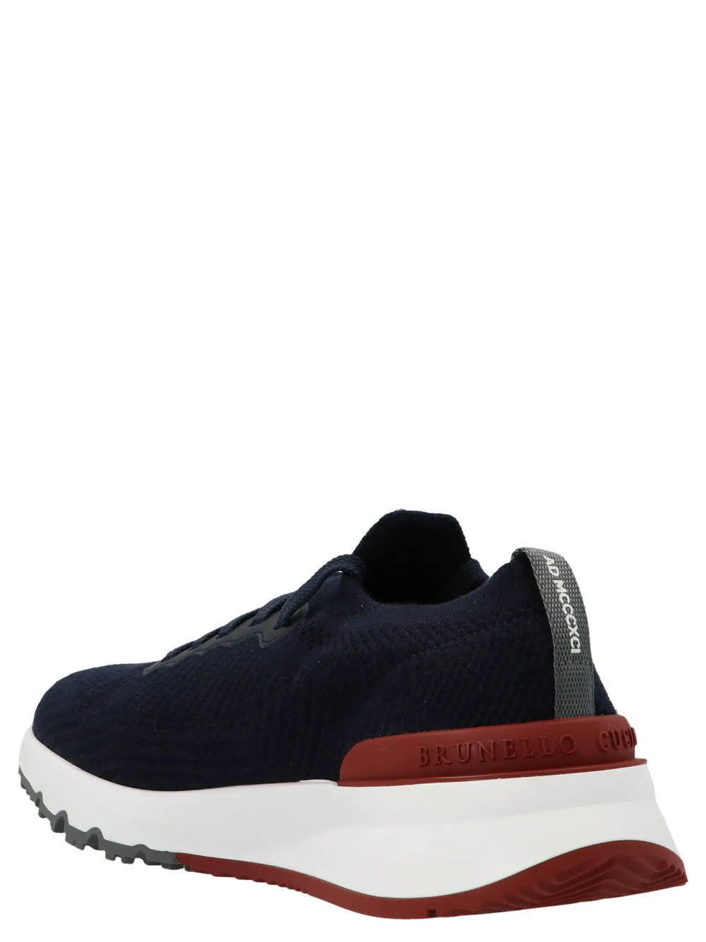 Brunello Cucinelli Sample Sale | Brunello Cucinelli Blue Polyethylene Athletic Sneakers - | Designer outlet