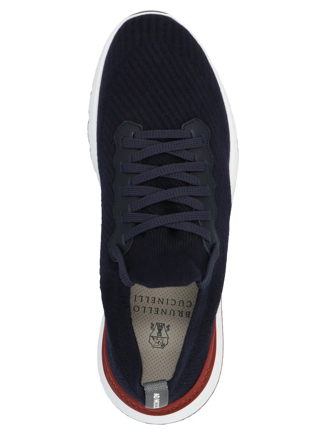 Brunello Cucinelli Blue Polyethylene Athletic Sneakers