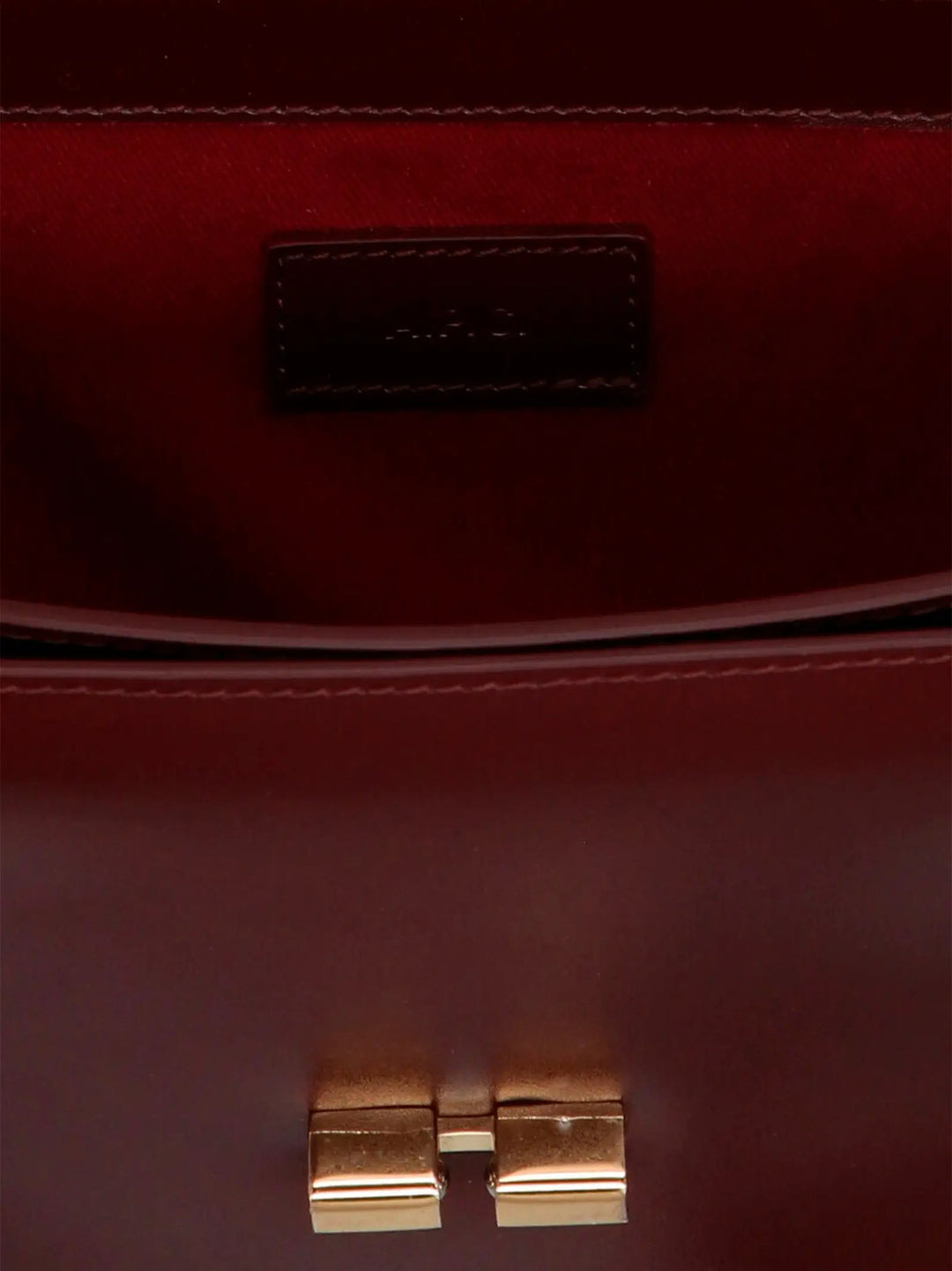 A.P.C. Bordeaux Cowhide Crossbody Bag