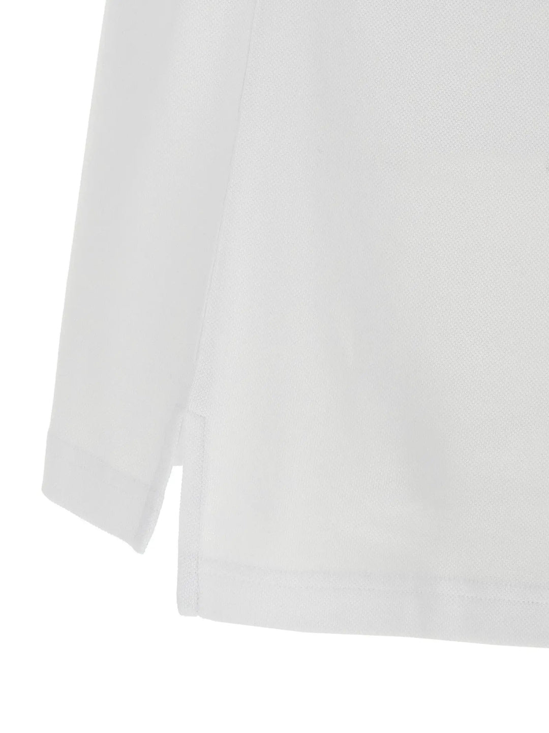 Moschino White Cotton Polo Shirt