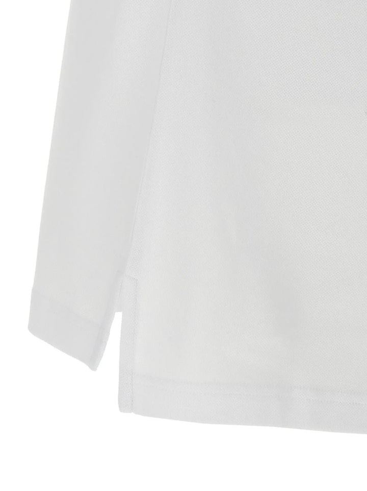 Moschino White Cotton Polo Shirt