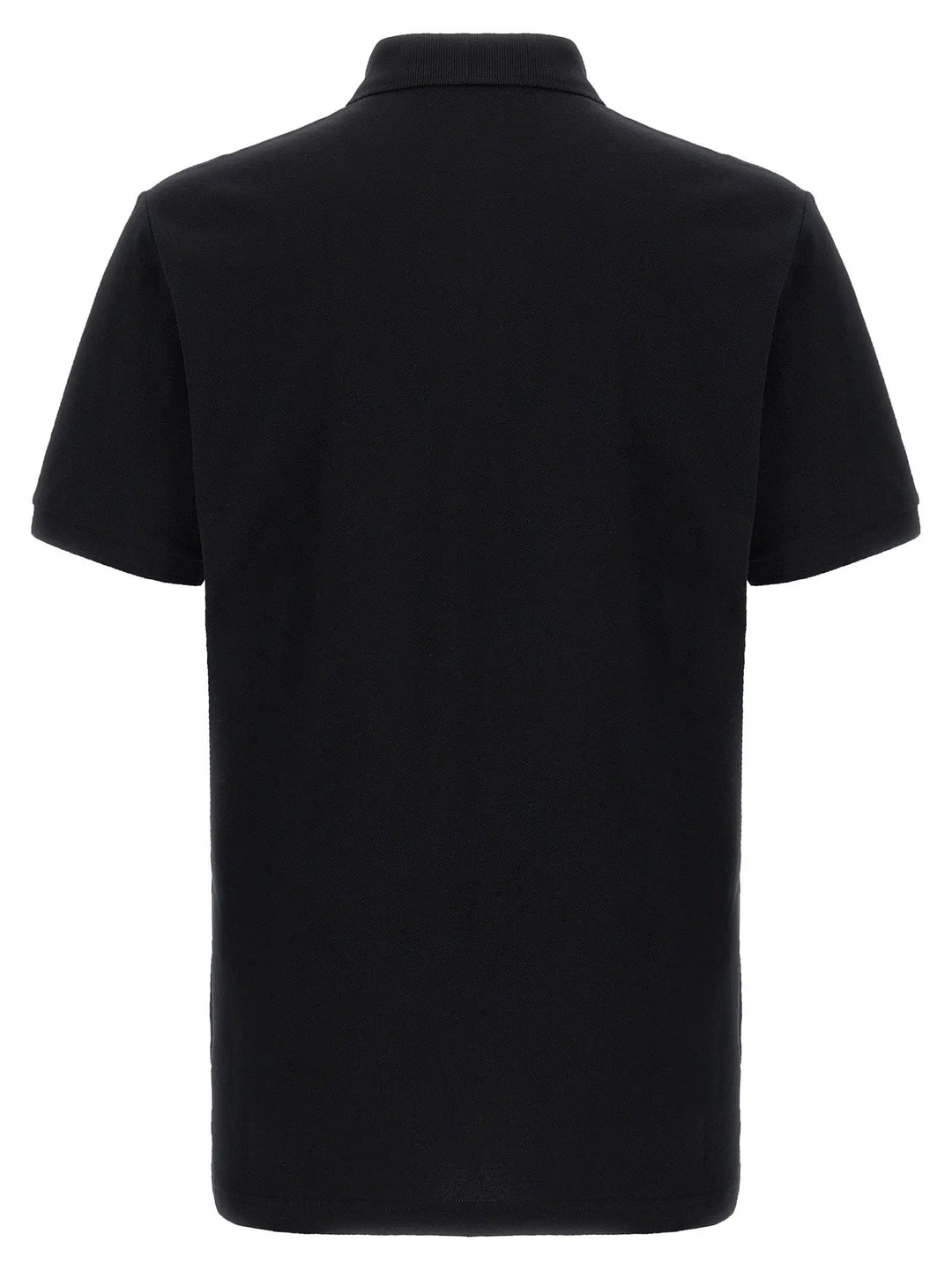 Moschino Black Cotton Polo Shirt