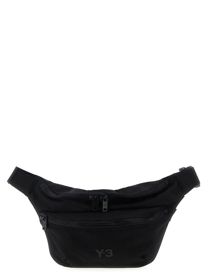 Y-3 Black Polyamide Crossbody Bag