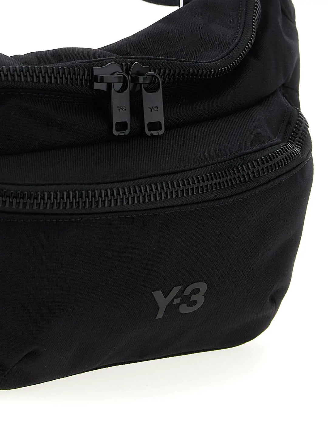 Y-3 Black Polyamide Crossbody Bag
