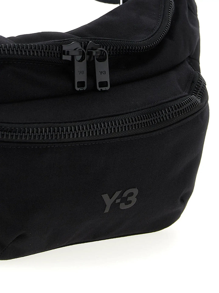 Y-3 Black Polyamide Crossbody Bag