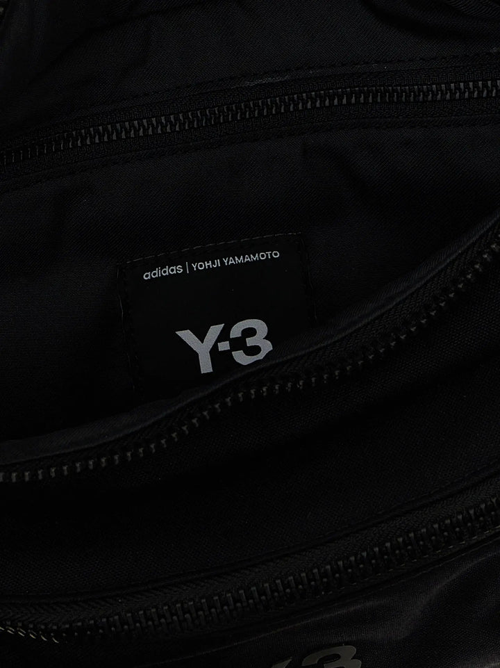 Y-3 Black Polyamide Crossbody Bag