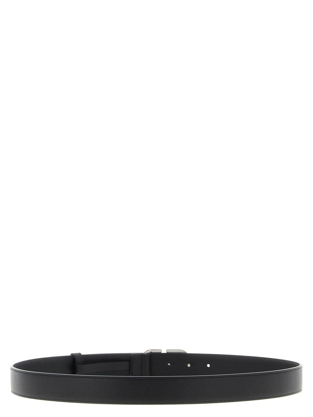 Valentino Garavani Sample Sale | Valentino Garavani Black Calfskin Regular Belt - | Designer outlet