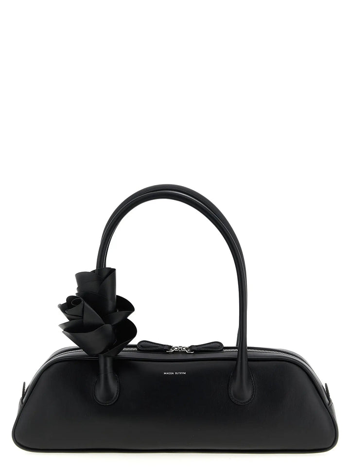 Magda Butrym Black Calfskin Shoulder Bag