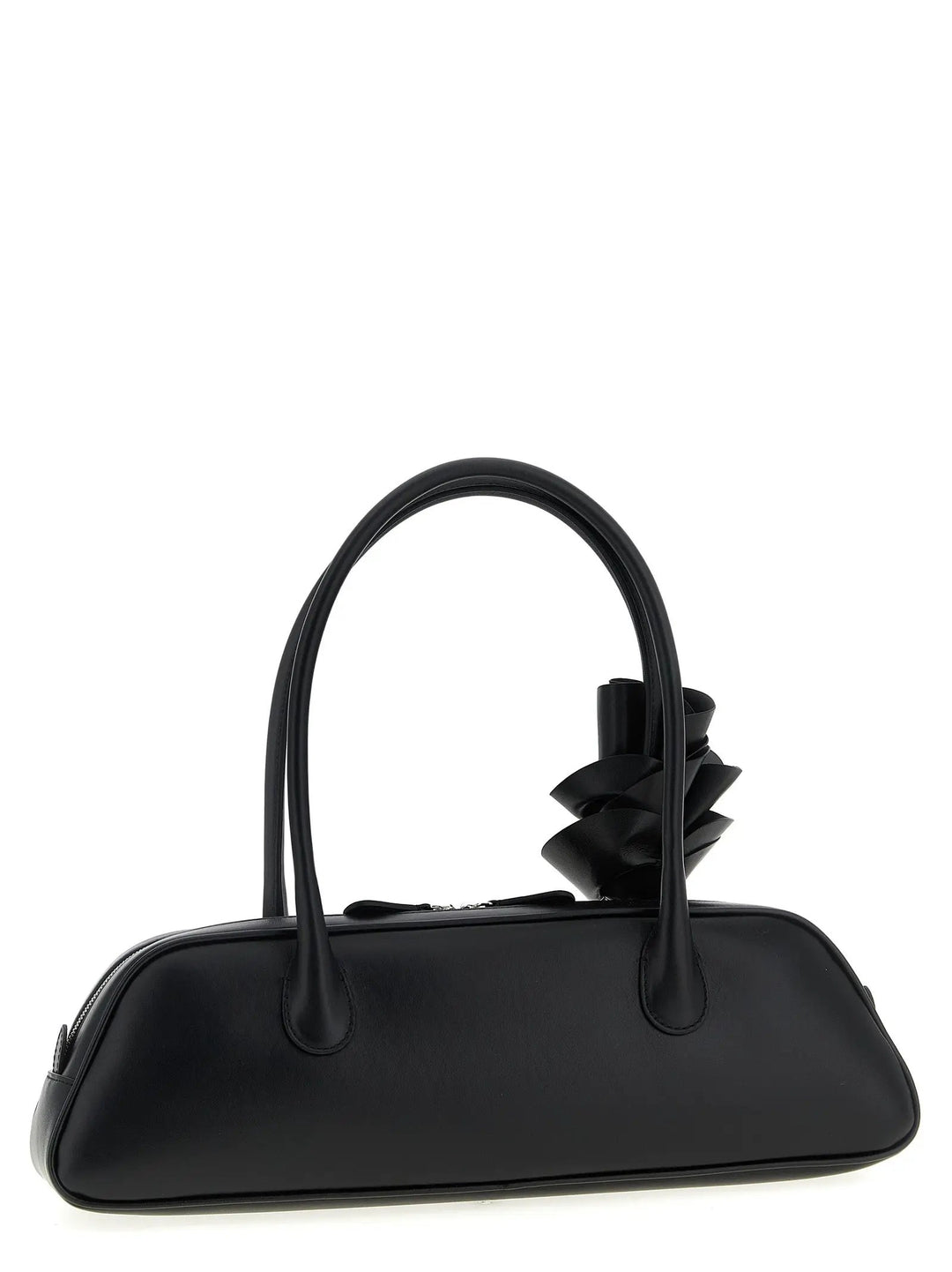 Magda Butrym Black Calfskin Shoulder Bag