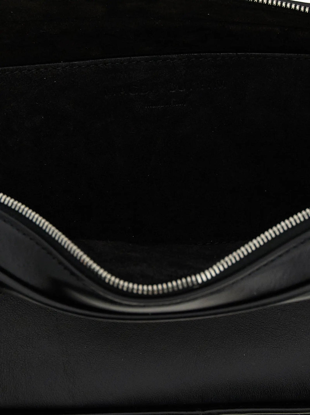 Magda Butrym Black Calfskin Shoulder Bag