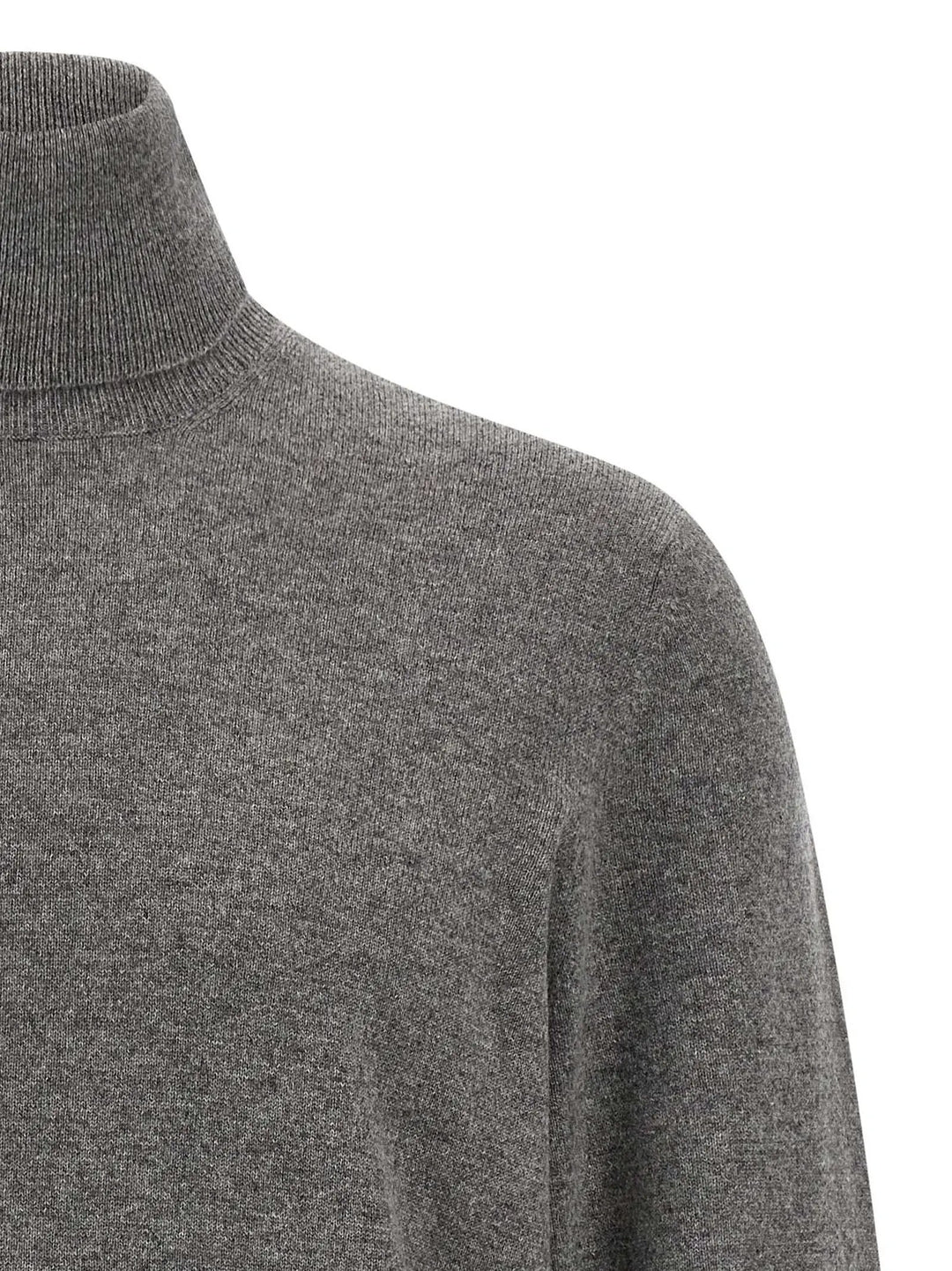 Brunello Cucinelli Gray Cashmere Cardigan