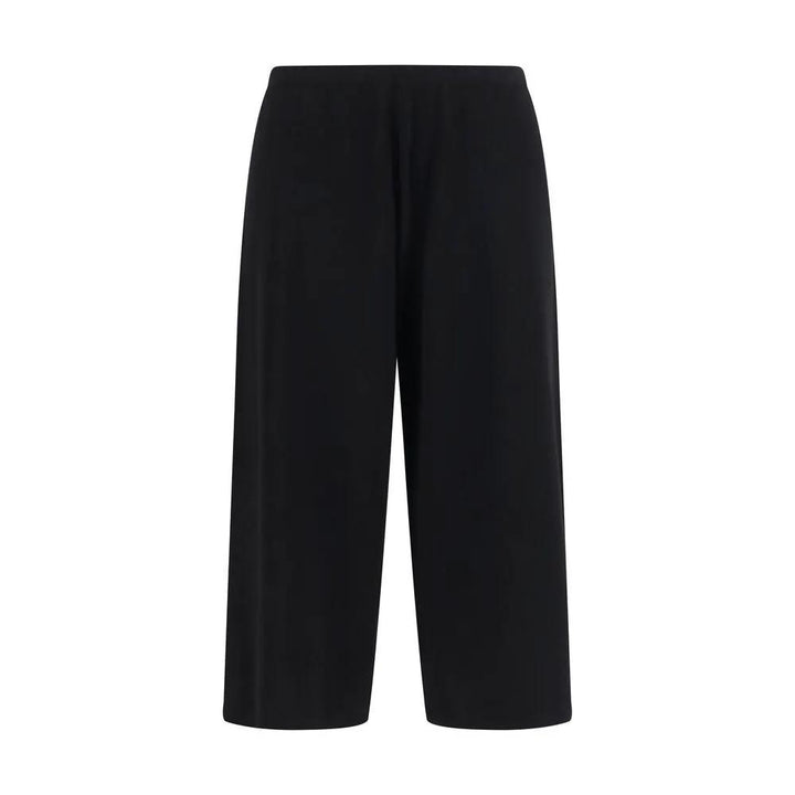 The Row Black Cotton Casual Pants