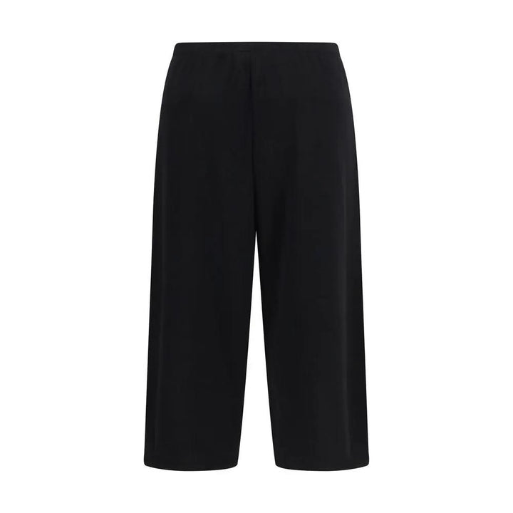 The Row Black Cotton Casual Pants