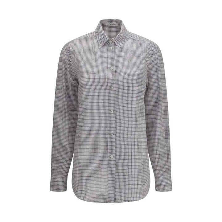 The Row Multicolor Cotton Pattern Shirt