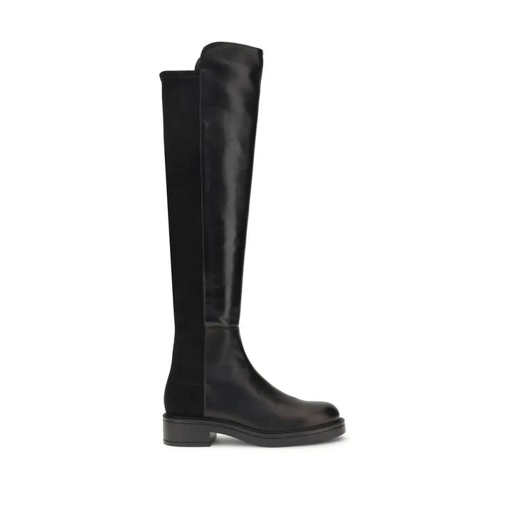 Stuart Weitzman Sample Sale | Stuart Weitzman Black Leather Over The Knee - | Designer outlet