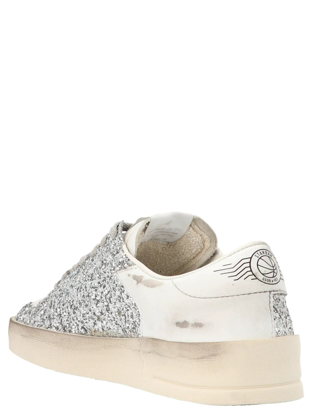 Golden Goose Sample Sale | Golden Goose Silver Polyester Sneakers - | Designer outlet