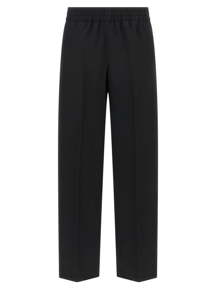 Golden Goose Black Virgin Wool Casual Pants