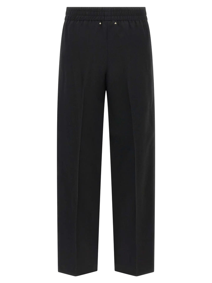 Golden Goose Black Virgin Wool Casual Pants