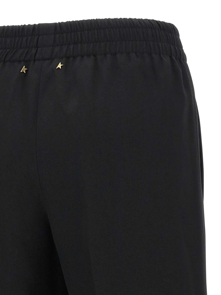 Golden Goose Black Virgin Wool Casual Pants