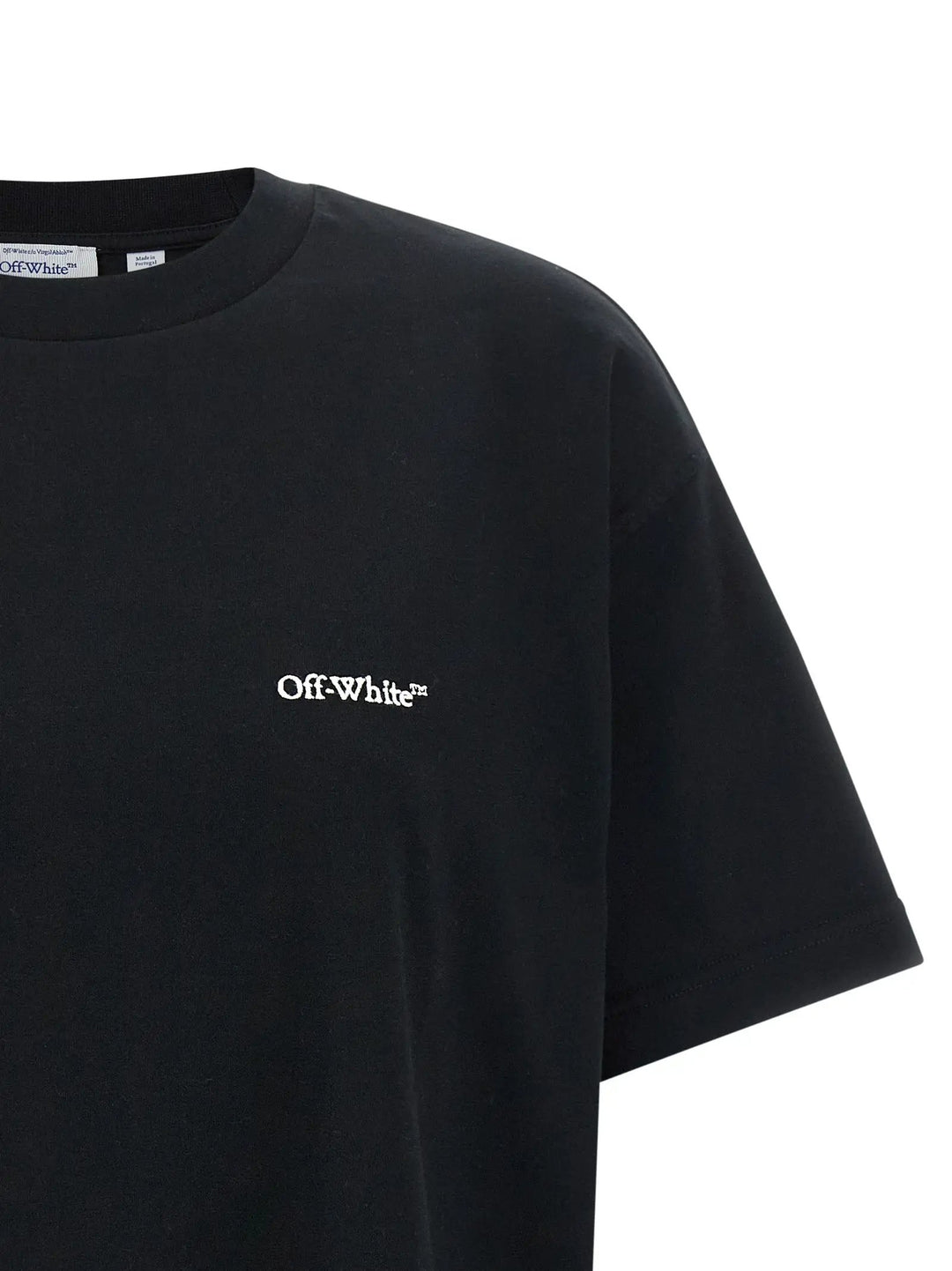 Off-White Black Cotton Sportswear