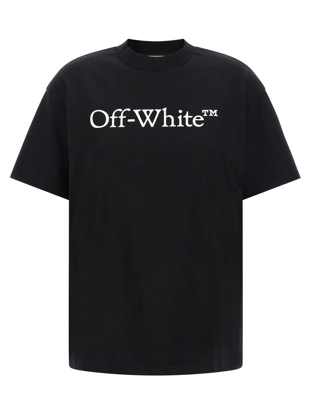 Off-White Black Cotton T-Shirt