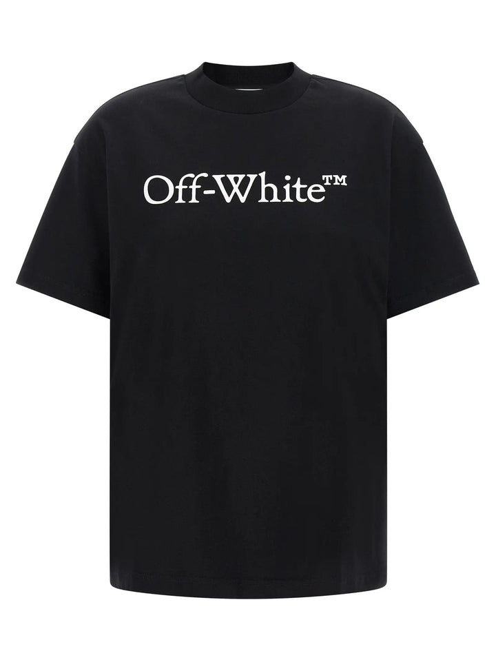 Off-White Black Cotton T-Shirt