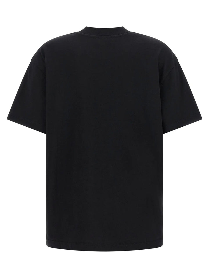 Off-White Black Cotton T-Shirt