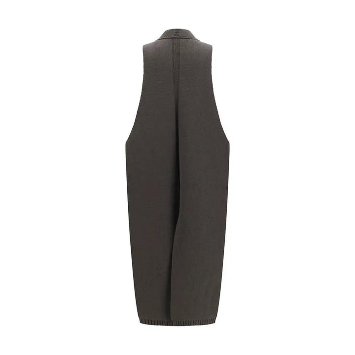 Rick Owens Gray Wool Oves Aries Sleeveless Jacket