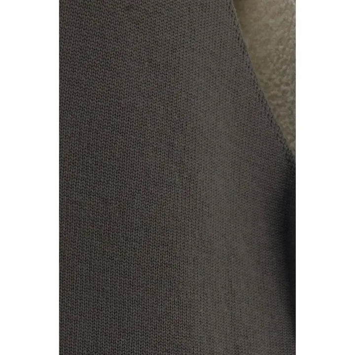 Rick Owens Gray Wool Oves Aries Sleeveless Jacket