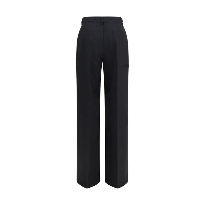 Rick Owens Black Wool Oves Aries Dress Pants