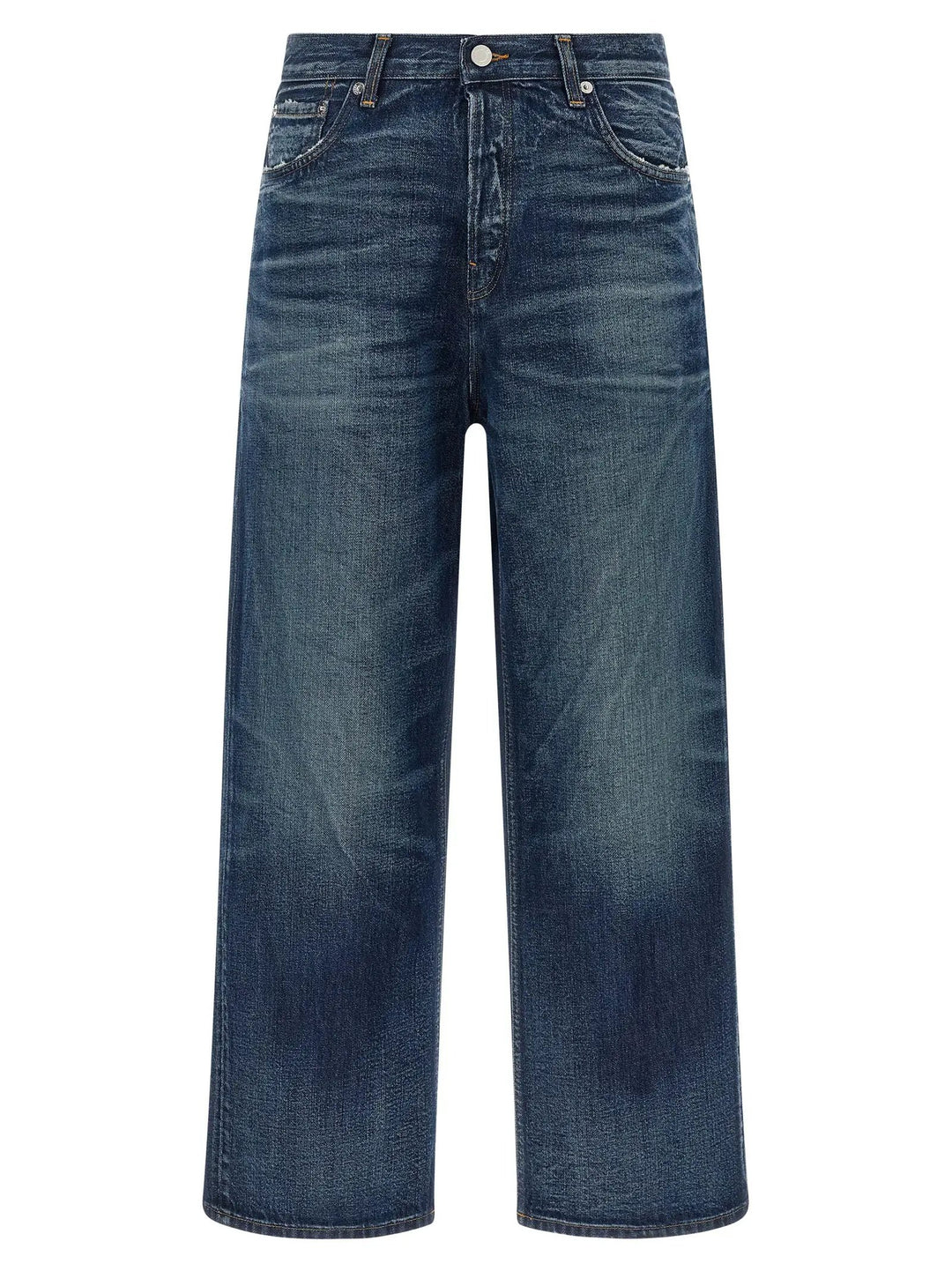 Haikure Blue Cotton Jeans Denim