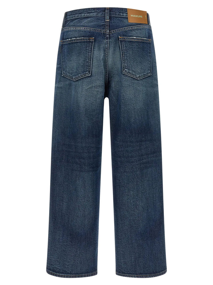 Haikure Blue Cotton Jeans Denim