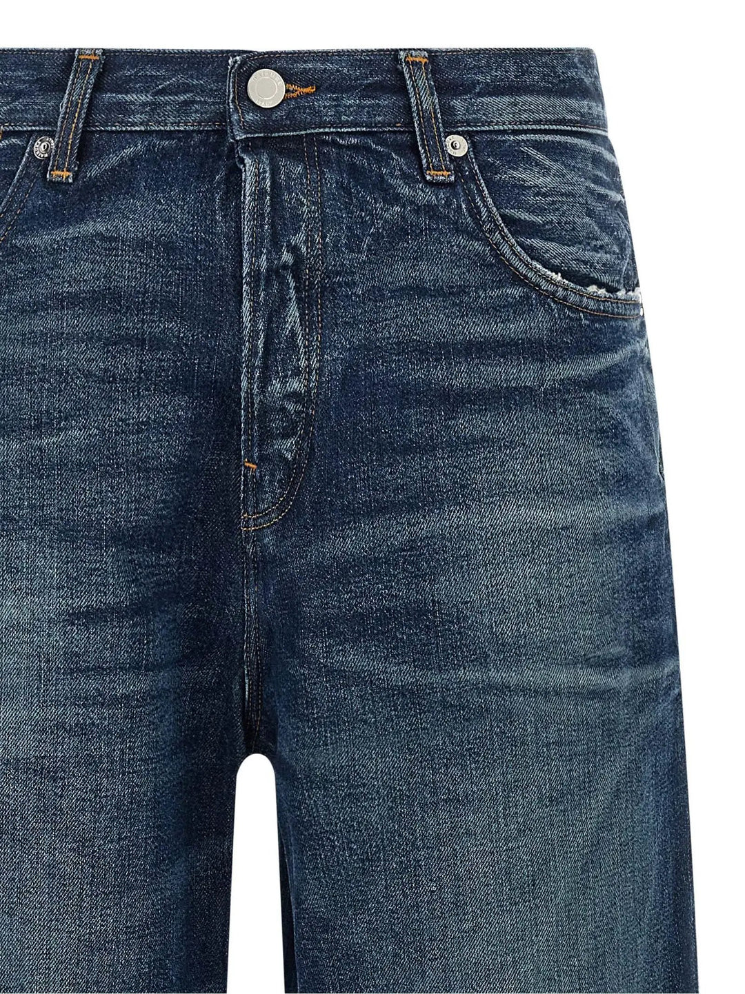 Haikure Blue Cotton Jeans Denim