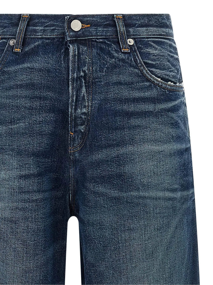 Haikure Blue Cotton Jeans Denim