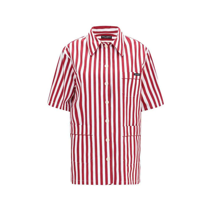 Dolce &amp; Gabbana Multicolor Cotton Pattern Shirt