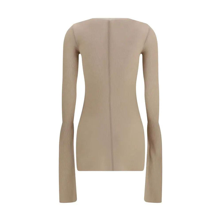 Rick Owens Beige Viscose Shirt