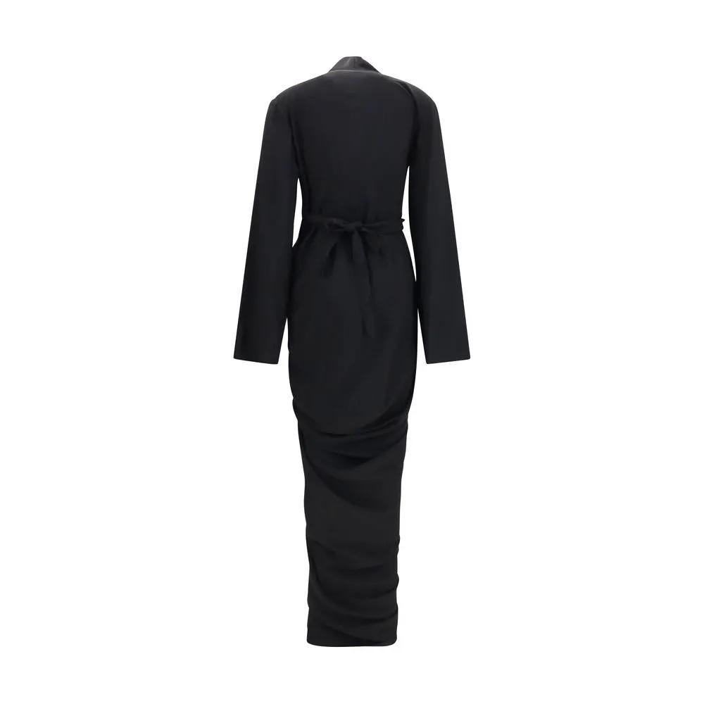 Rick Owens Sample Sale | Rick Owens Black Viscose Casual Dress - | Designer outlet