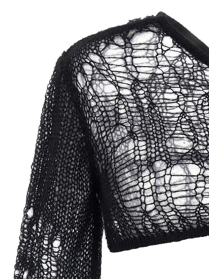 Rick Owens Black Nylon Tank Tops