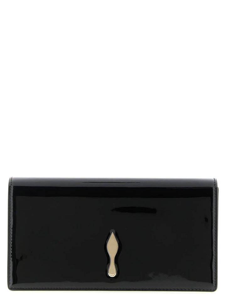 Christian Louboutin Black Calfskin Clutch Bag