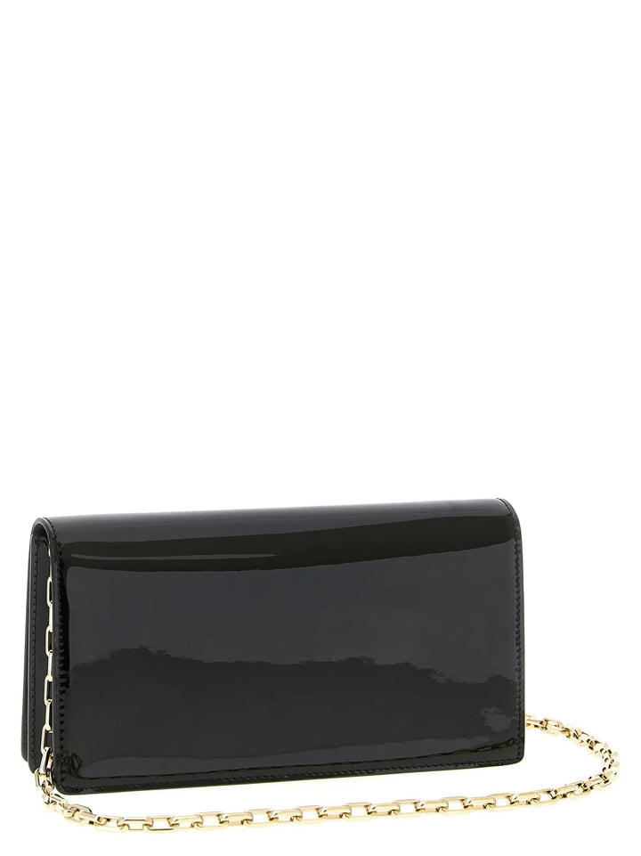 Christian Louboutin Black Calfskin Clutch Bag